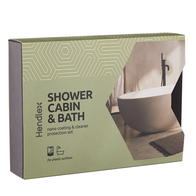 Hendlex Shower Cabin & Bath – kit per la cura di doccia e bagno