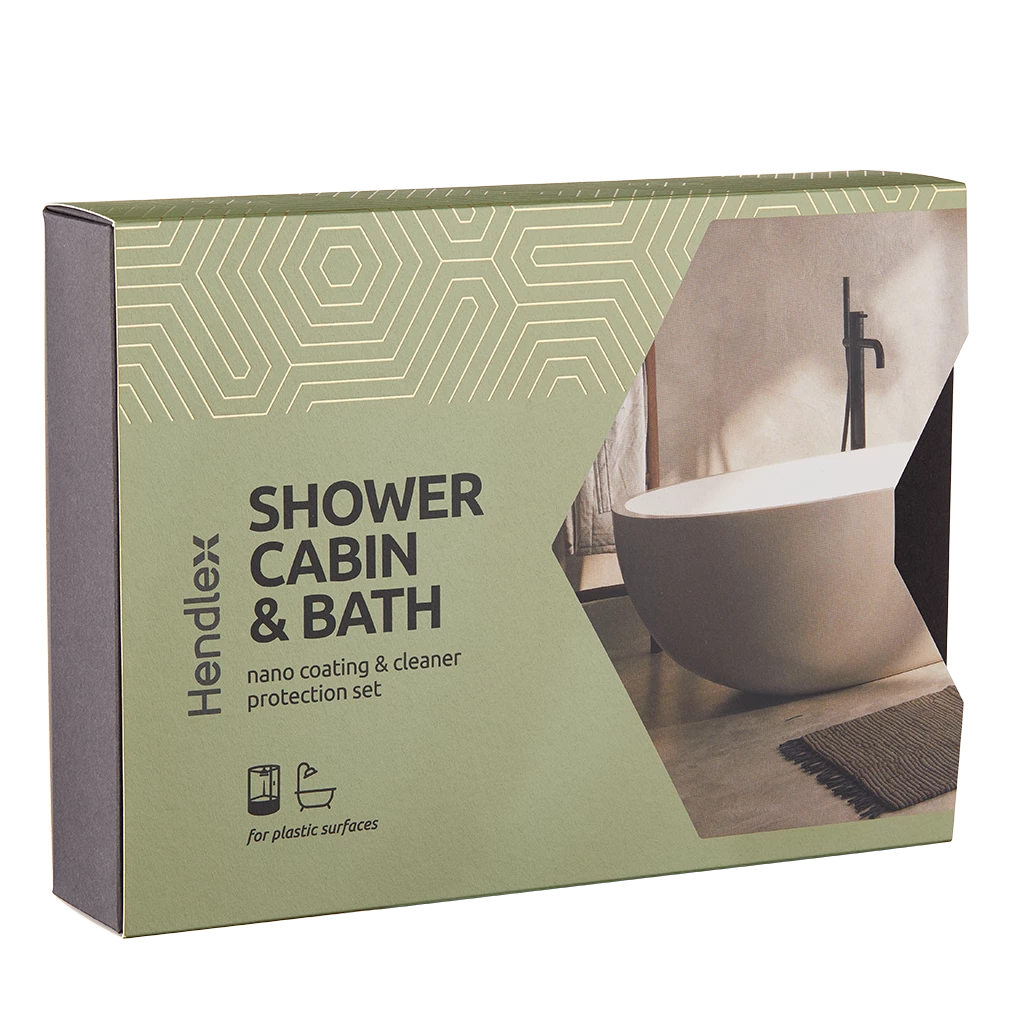 Hendlex Shower Cabin & Bath – kit per la cura di doccia e bagno