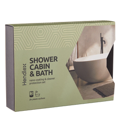 Hendlex Shower Cabin & Bath – kit per la cura di doccia e bagno