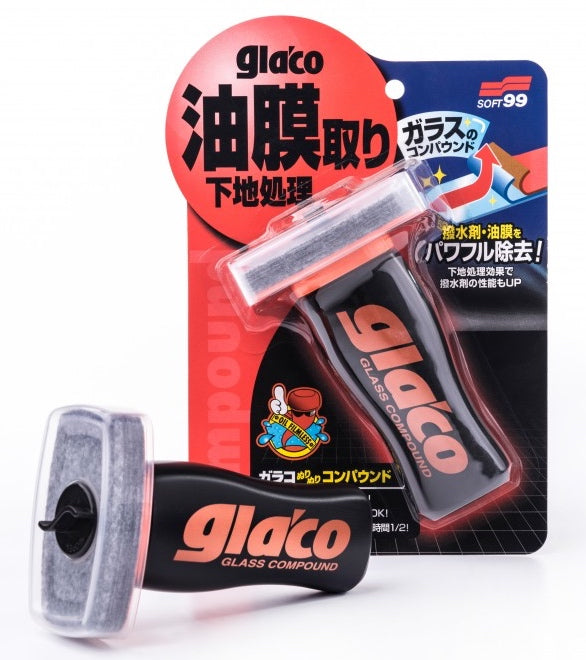 Soft99 Glaco Glass Compound Roll On – prodotto per la preparazione o lucidatura del vetro