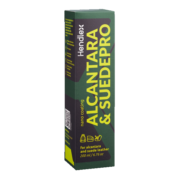 Hendlex Alcantara & Suede Box – trattamento protettivo per Alcantara e pelle scamosciata
