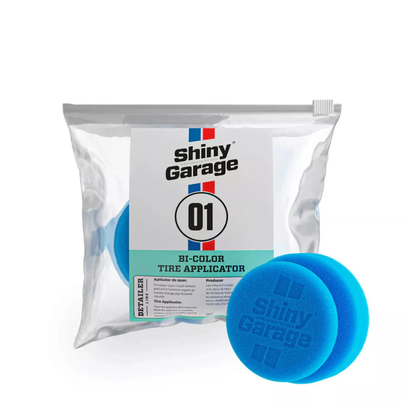 Shiny Garage Bi Color Applicator – applicatore dressing pneumatici