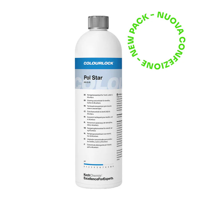 Koch Chemie Pol Star – detergente per pelle, Alcantara e tessuti interni