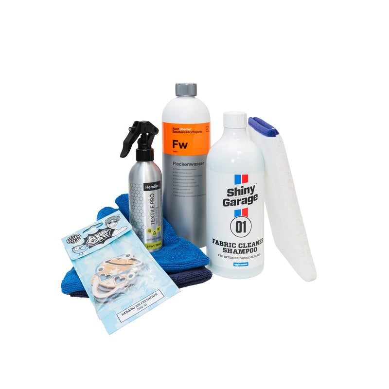 Kit N°6 - Lavaggio e Trattamento Tessuto a Secco – detergente per tessuti e rivestimenti auto