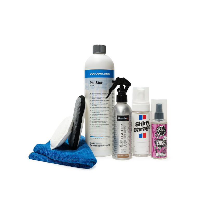 Kit N°9 - Lavaggio e Protezione Pelle – kit di prodotti per detailing