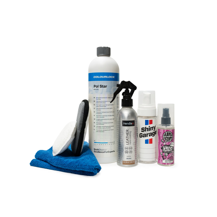 Kit N°9 - Lavaggio e Protezione Pelle – kit di prodotti per detailing