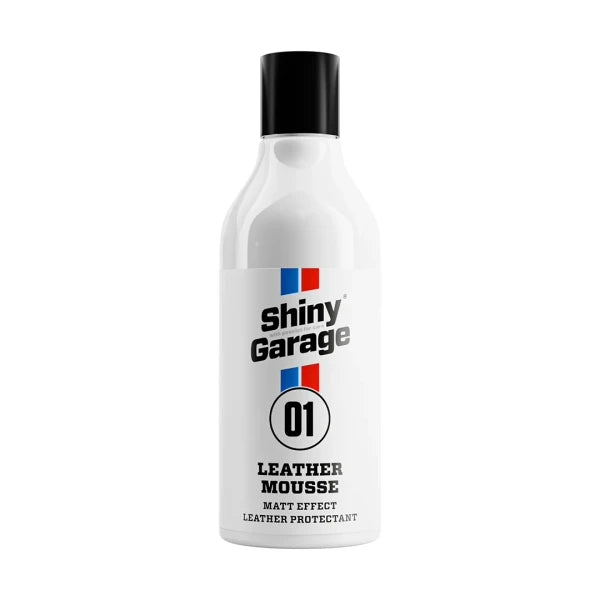Shiny Garage Leather Mousse – crema protettiva pelle auto