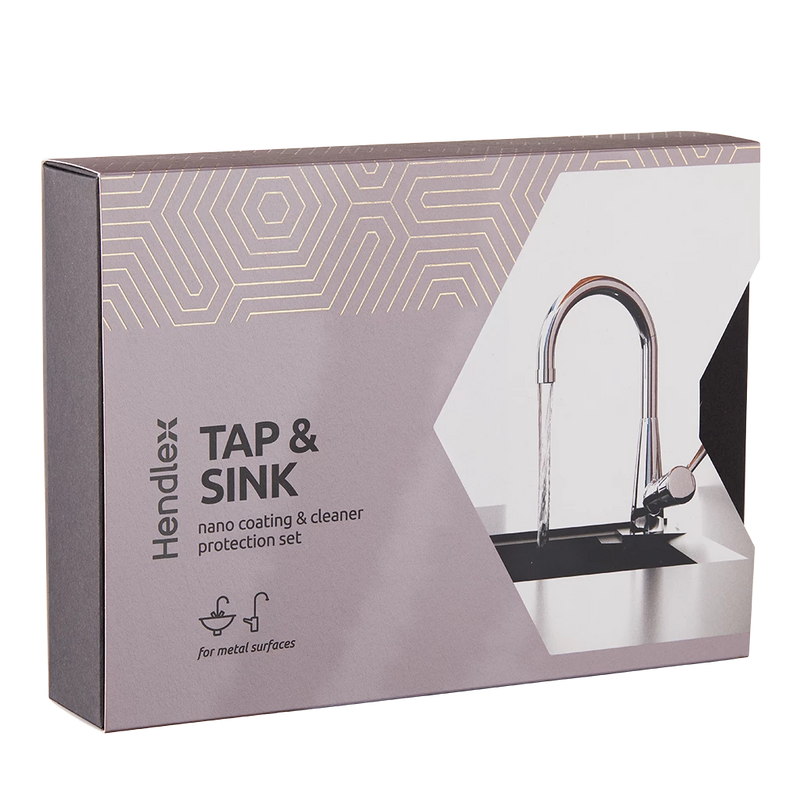 Hendlex Tap & Sink Home Care – kit per la cura di rubinetteria e lavelli