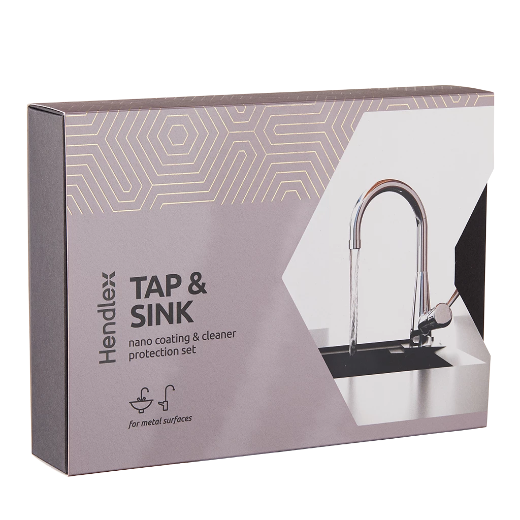 Hendlex Tap & Sink Home Care – kit per la cura di rubinetteria e lavelli