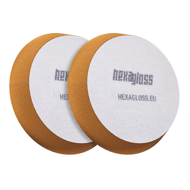 Hexagloss Orange Cut – Tampone medium cut 80 mm – tampone per lucidatura