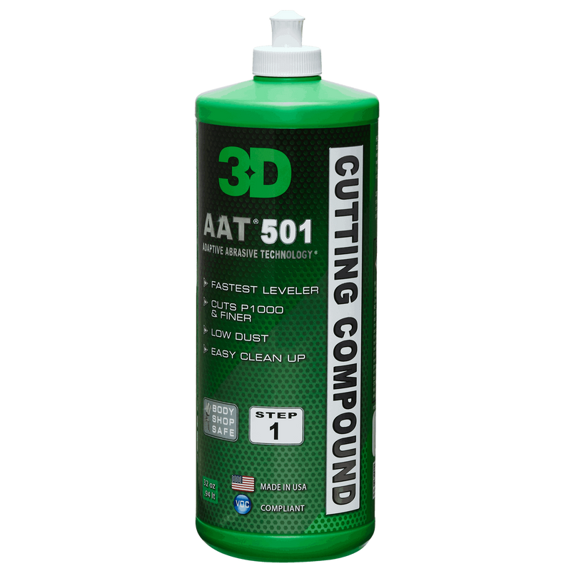 3D AAT 501 Cutting Compound – prodotto per la lucidatura della vernice
