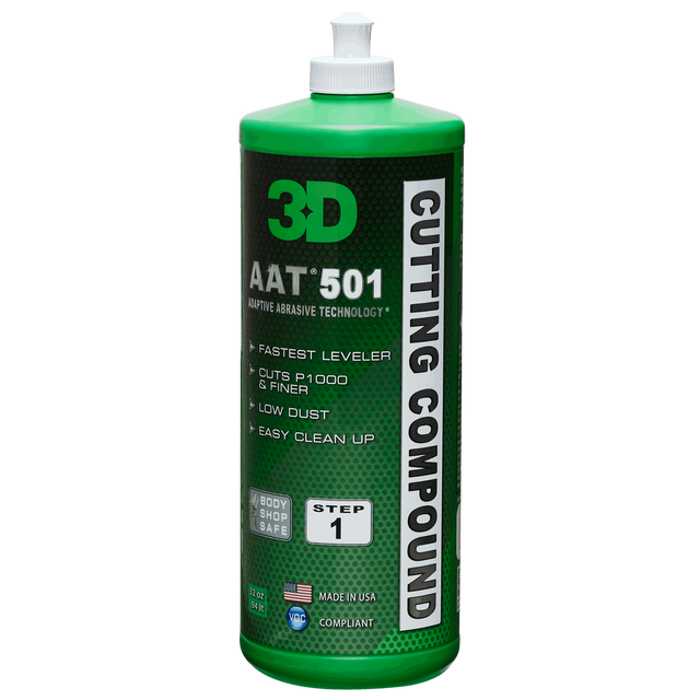 3D AAT 501 Cutting Compound – prodotto per la lucidatura della vernice