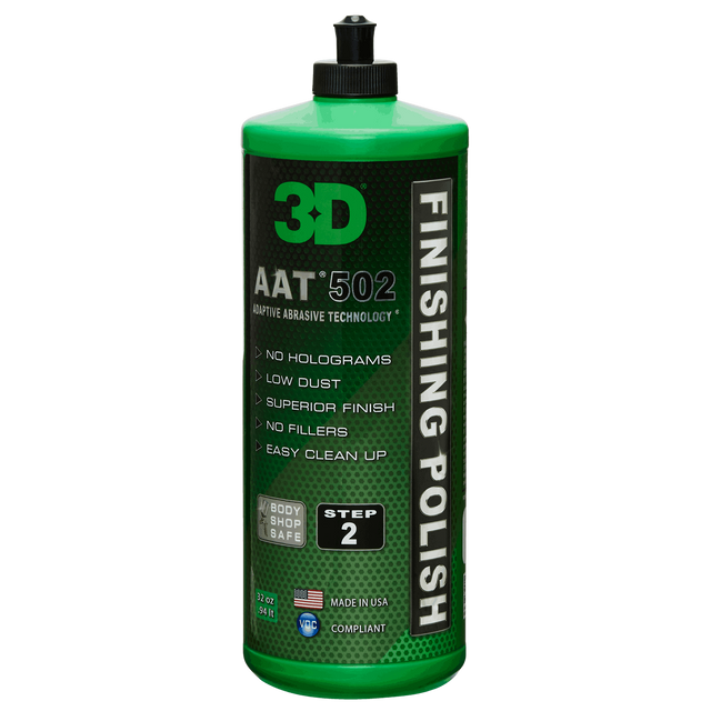 3D AAT 502 Finish Polish – prodotto per la lucidatura della vernice