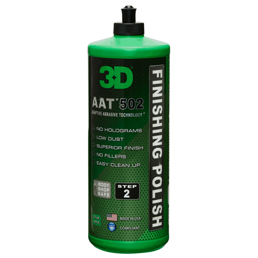 3D AAT 502 Finish Polish – prodotto per la lucidatura della vernice