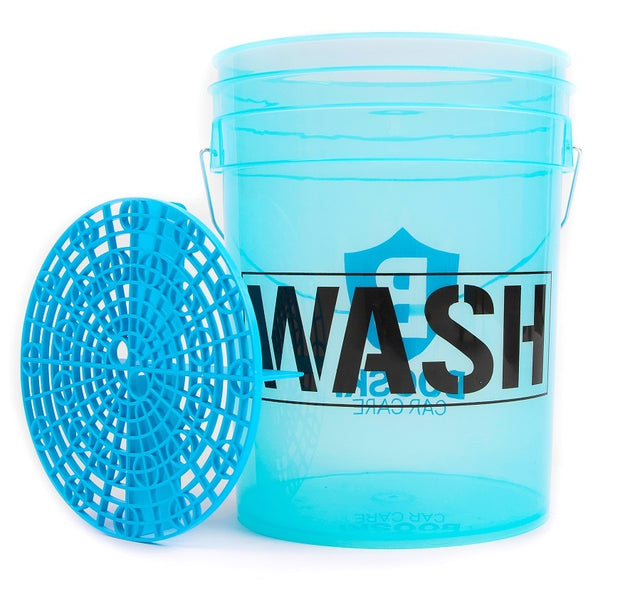 Booski Professional Bucket 19 L + Grit Guard – accessorio professionale per detailing