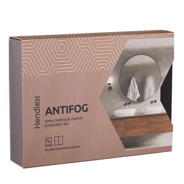 Hendlex Antifog Home Set – kit antiappannante per superfici domestiche