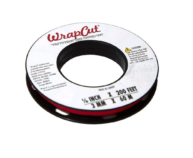 Uzlex WrapCut Red 3 mm x 60 m – Nastro da taglio – utensile per la posa o la rimozione di pellicole