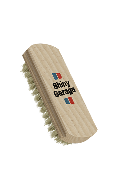 Shiny Garage Leather Brush – spazzola pelle auto